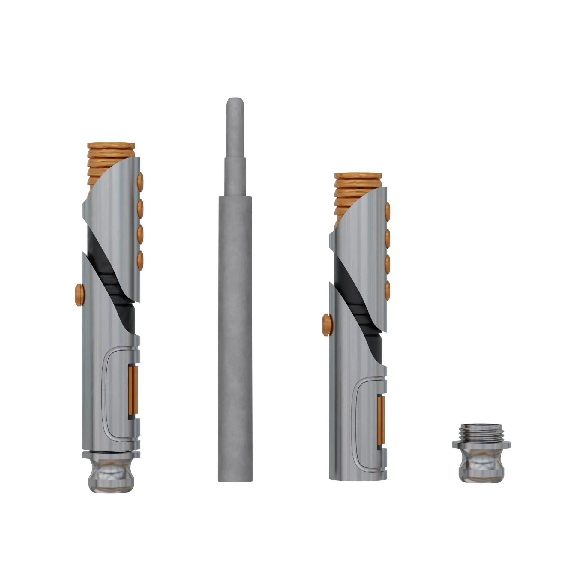 Print in Place Collapsible Jedi Lightsaber Concept 14