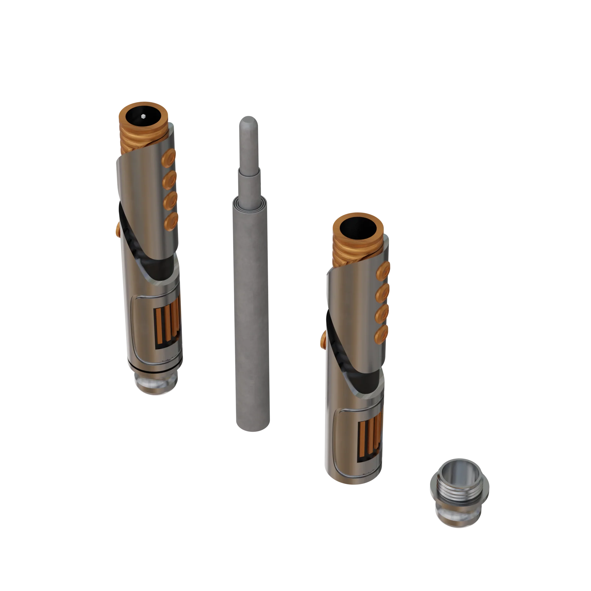 Print in Place Collapsible Jedi Lightsaber Concept 14 - Image 3