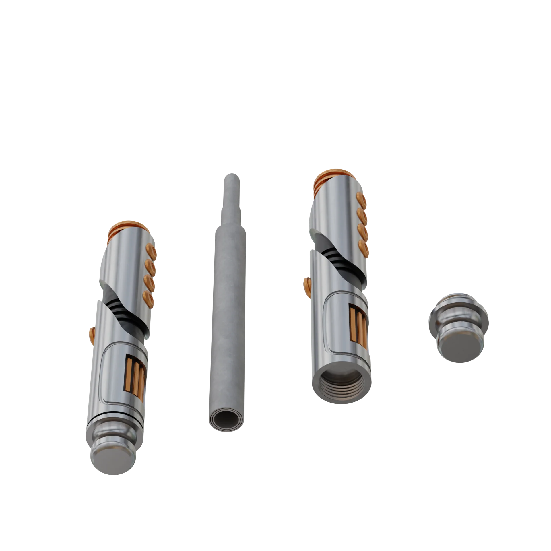 Print in Place Collapsible Jedi Lightsaber Concept 14 - Image 4