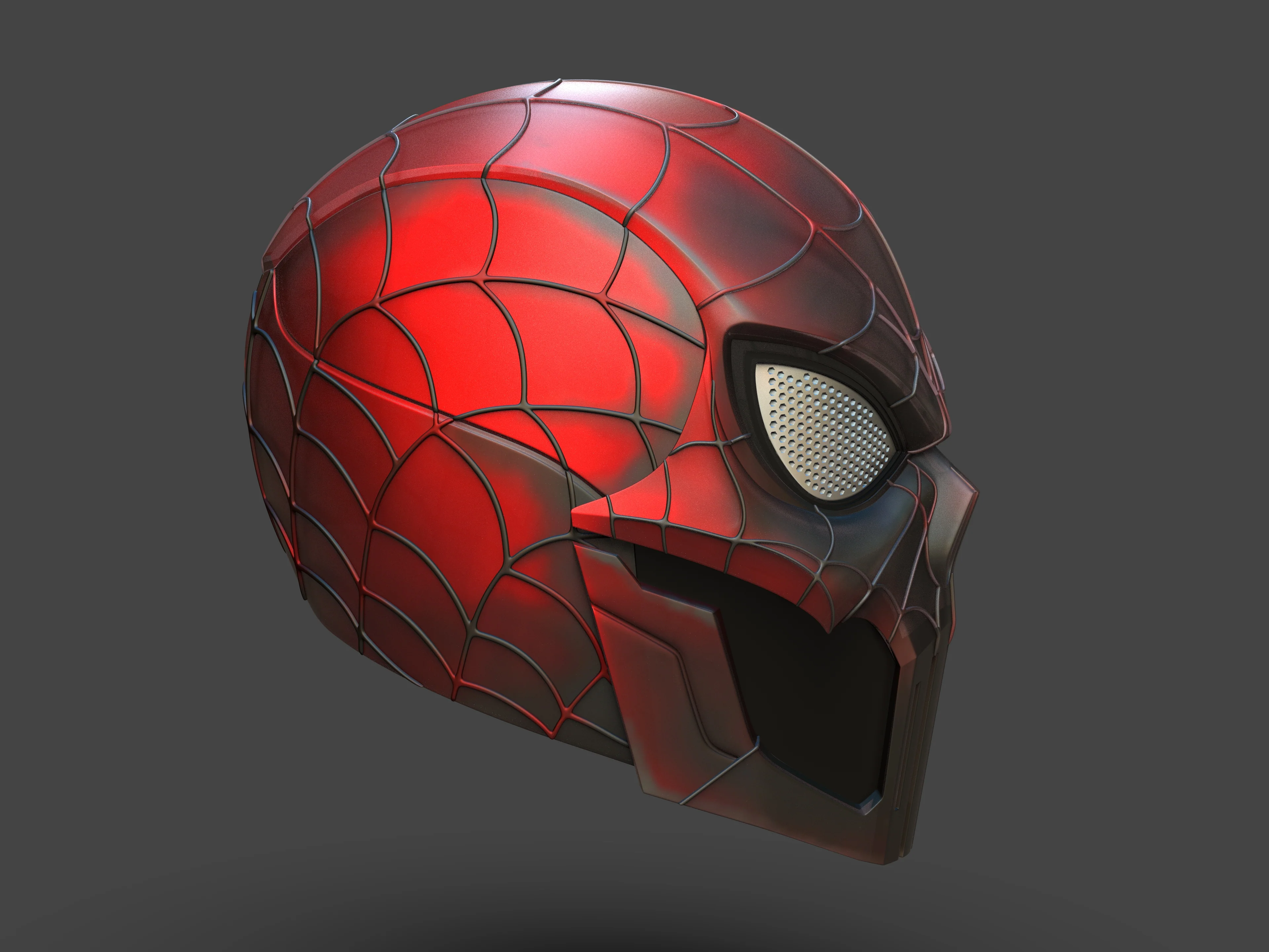 Punisher Spiderman Helmet - Image 2