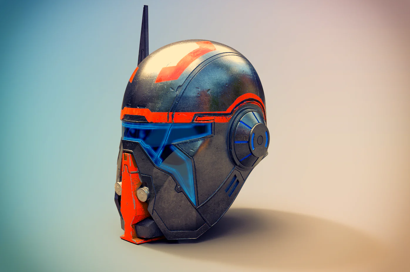 Shae Vizla Mandalorian Helmet - Image 4