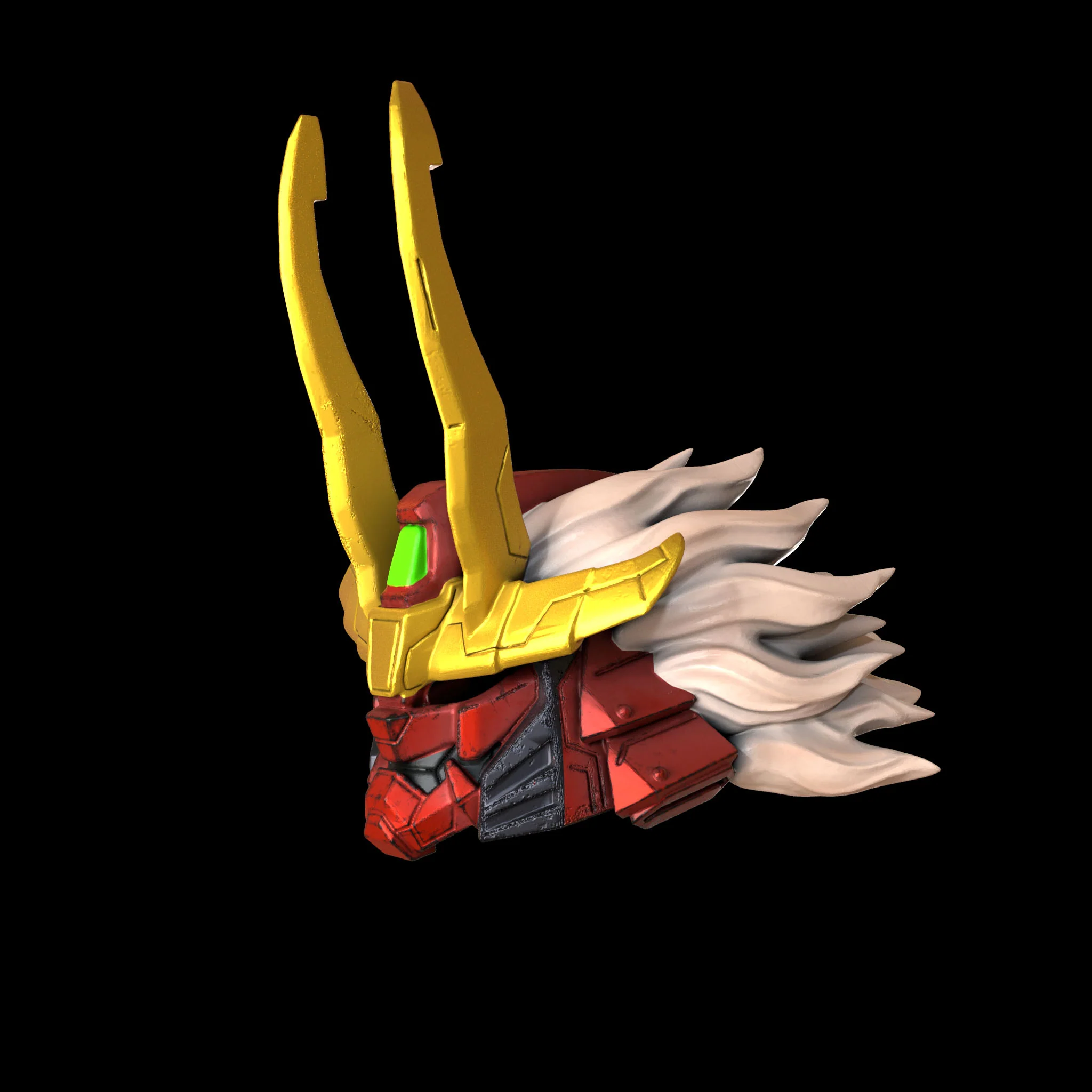 Shingen Takeda Gundam Helmet - Image 5