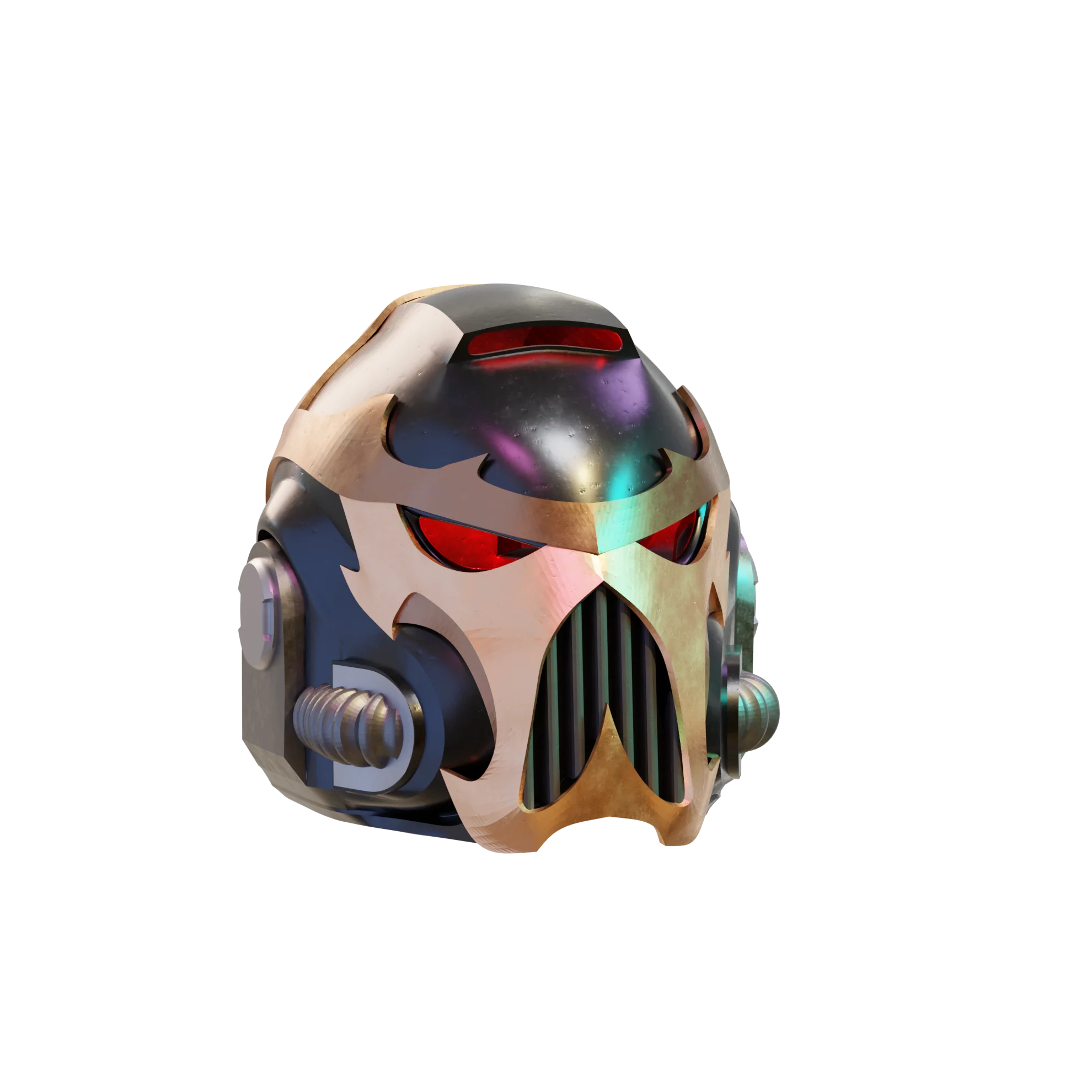 Spac3 Marin3 Chaos Marine Helmet