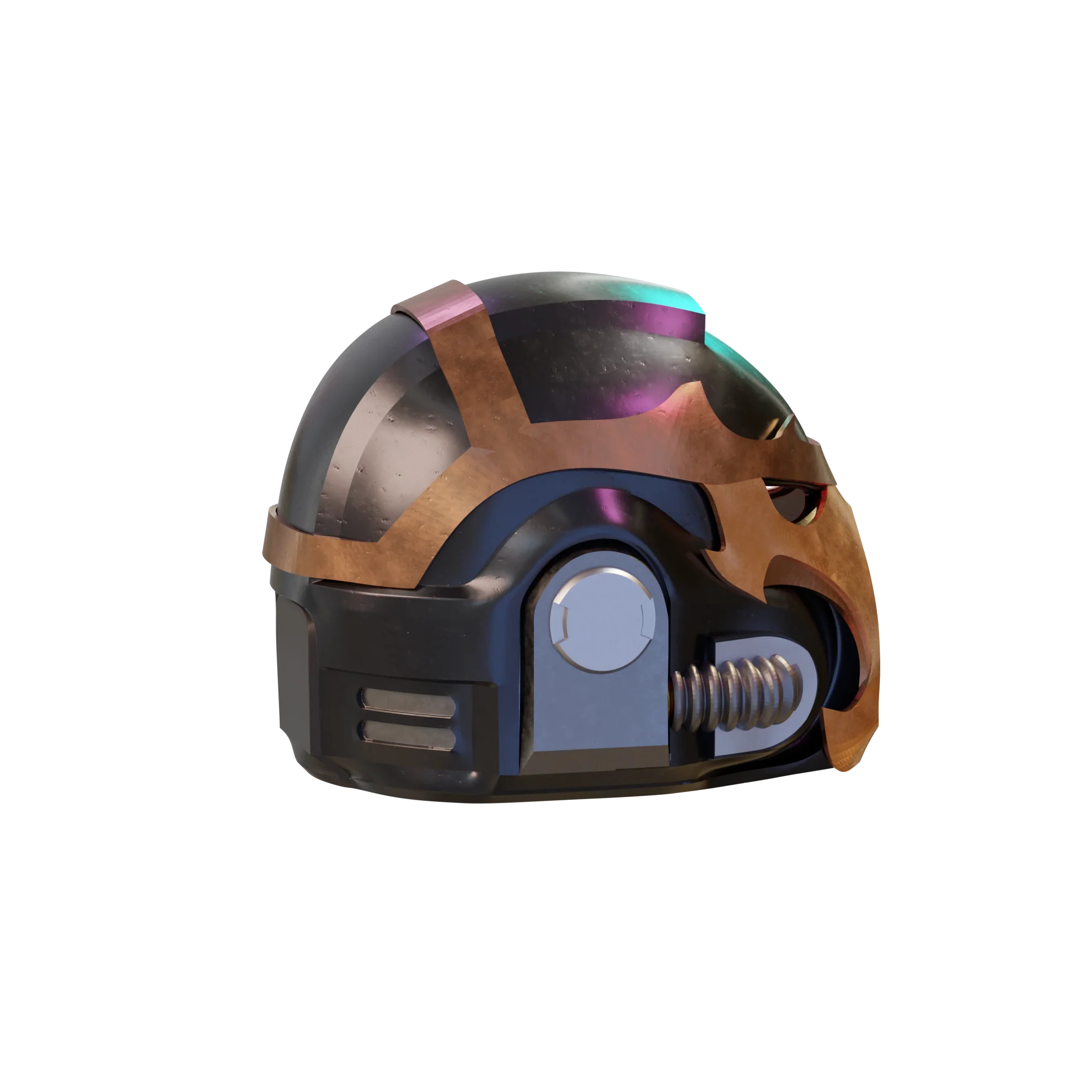 Spac3 Marin3 Chaos Marine Helmet - Image 2