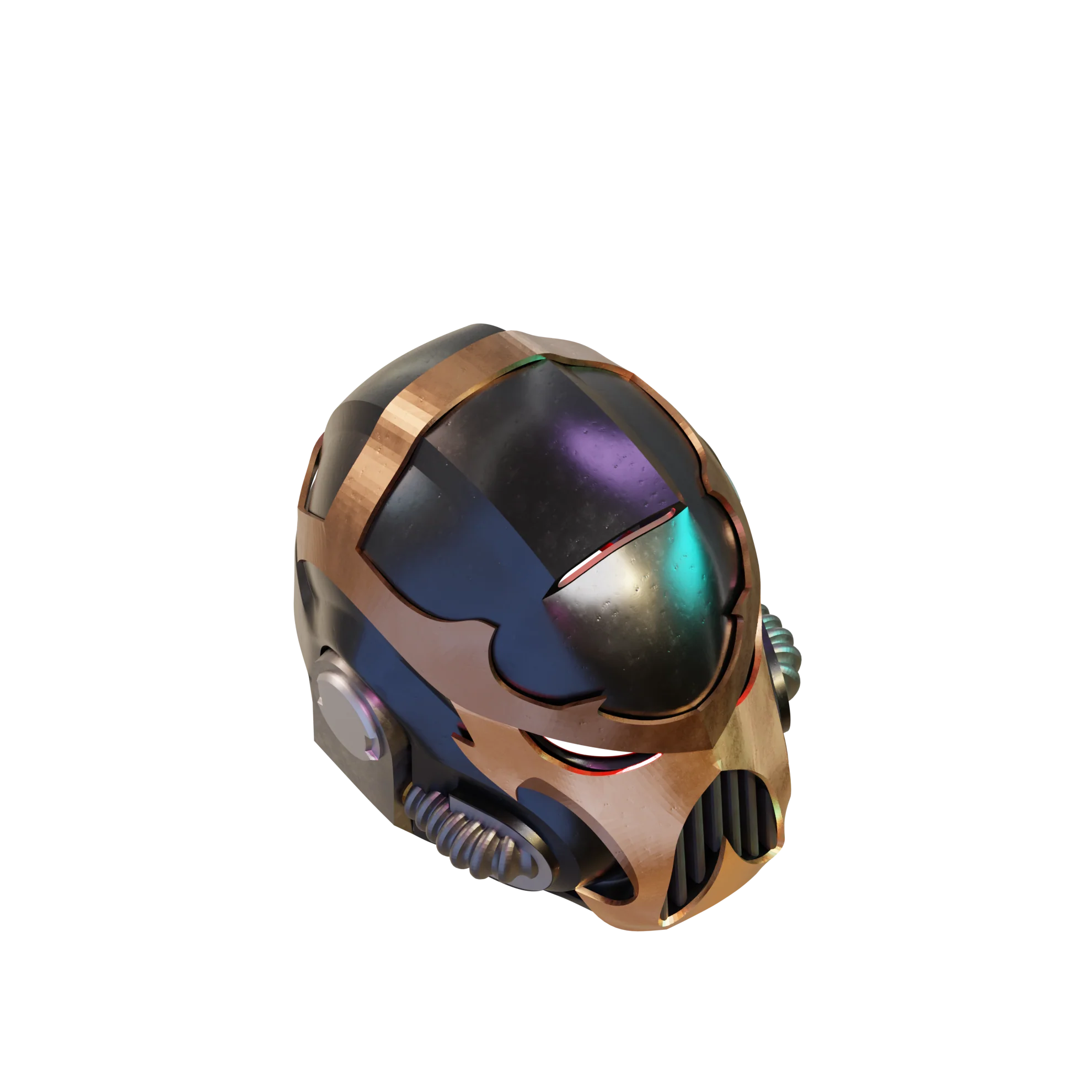 Spac3 Marin3 Chaos Marine Helmet - Image 6