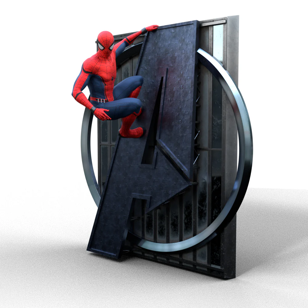 SpiderMan Wall Figure - Image 7