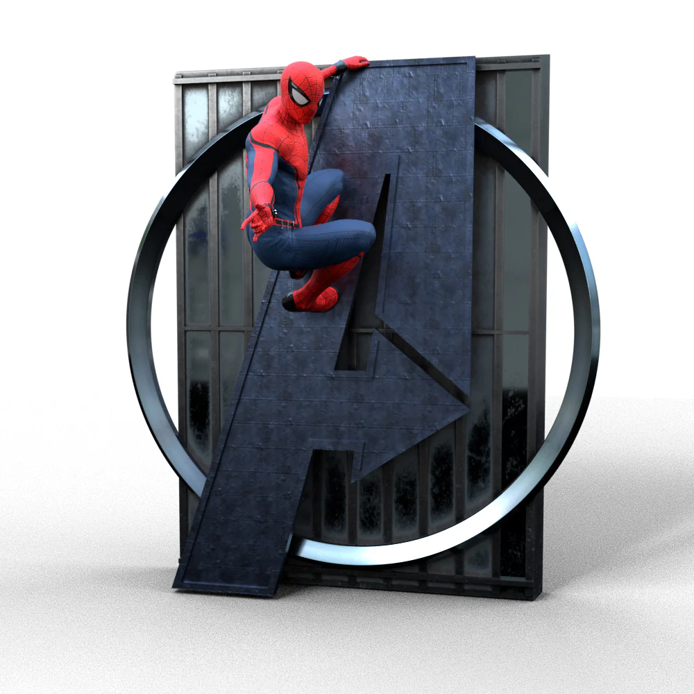 SpiderMan Wall Figure - Image 8