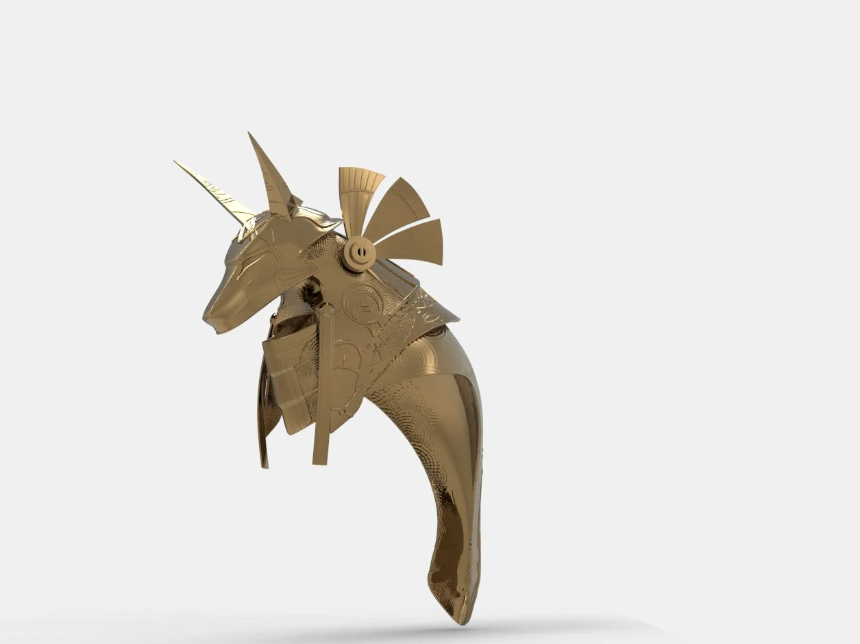 Star Gate Anubis Helmet STL - Image 4