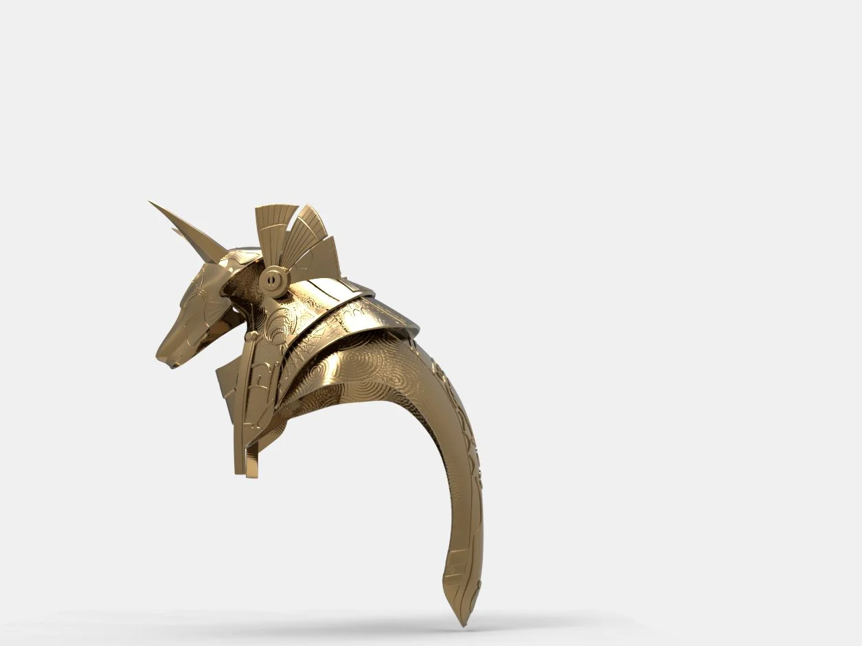 Star Gate Anubis Helmet STL - Image 5