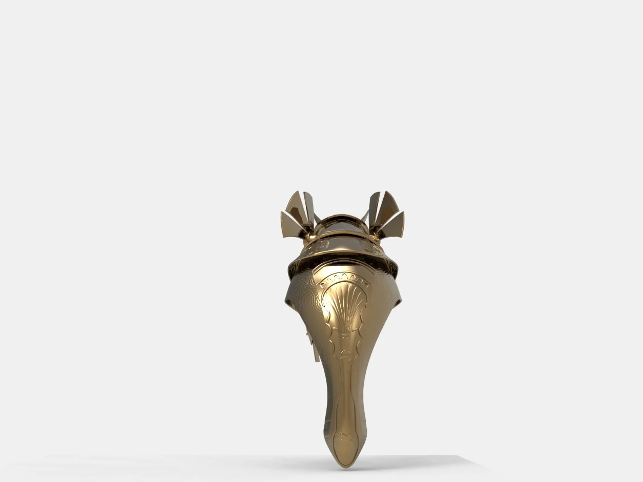 Star Gate Anubis Helmet STL - Image 7