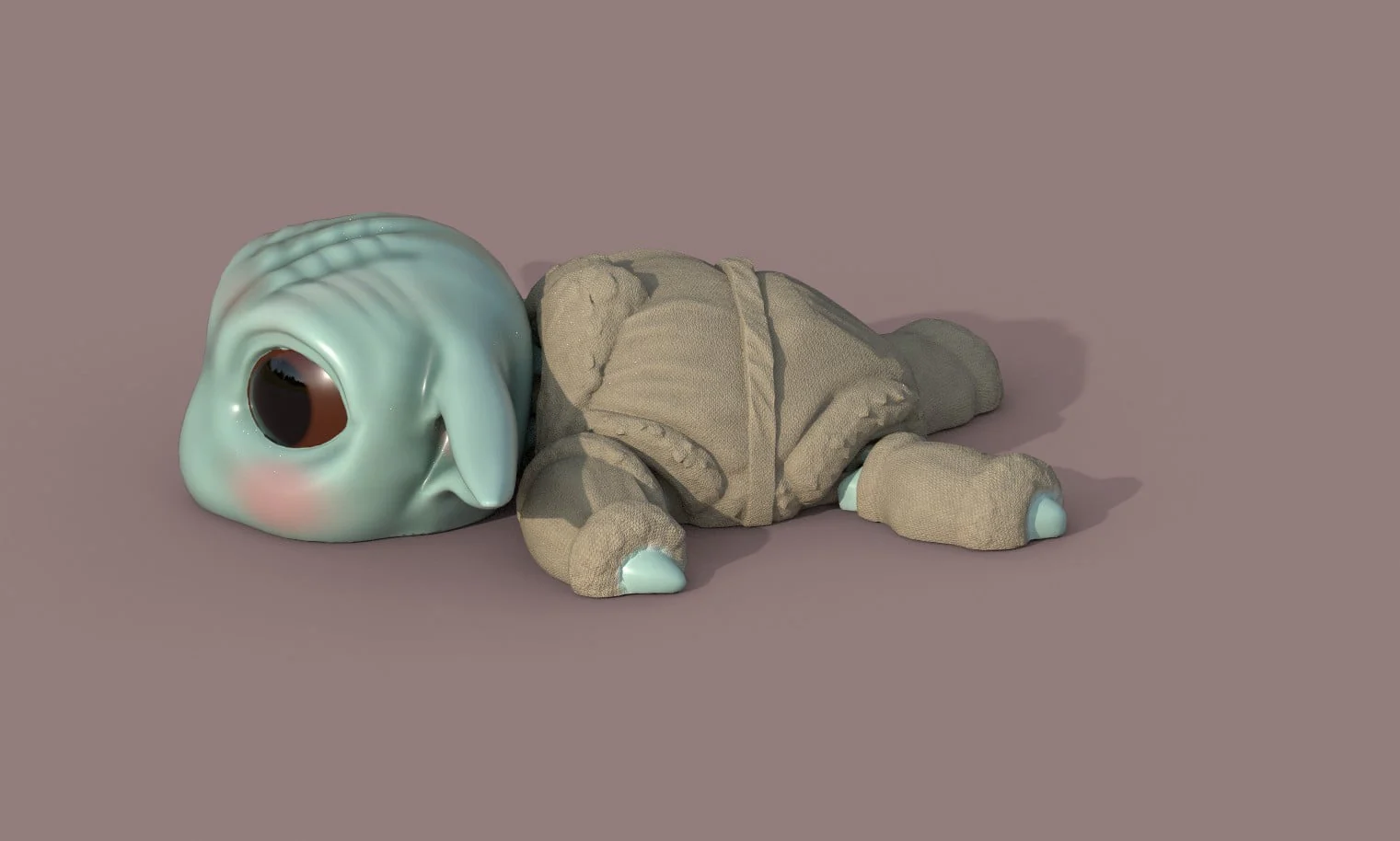 Super Turtle Grogu