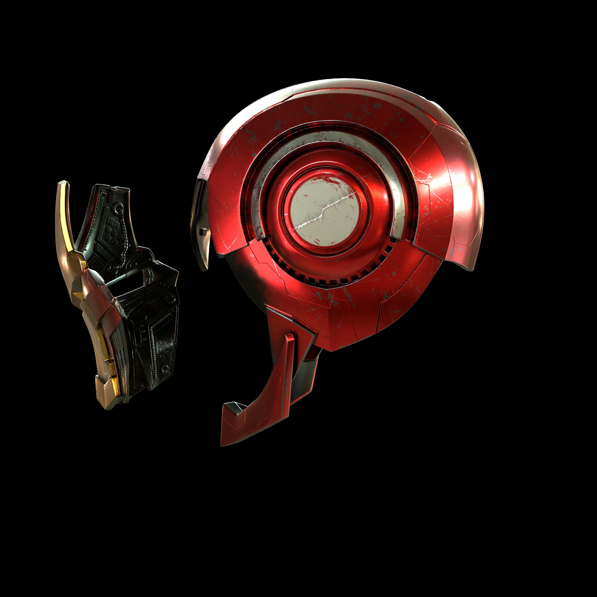 Tech On Avengers Iron Man Helmet - Image 2
