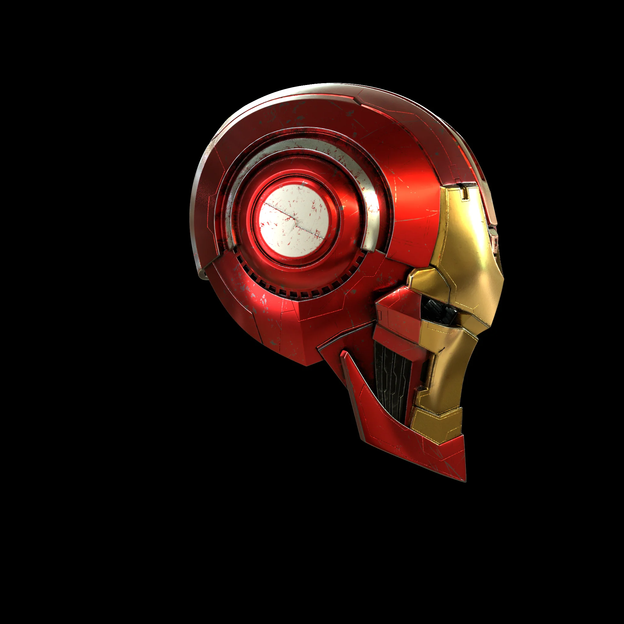 Tech On Avengers Iron Man Helmet - Image 4