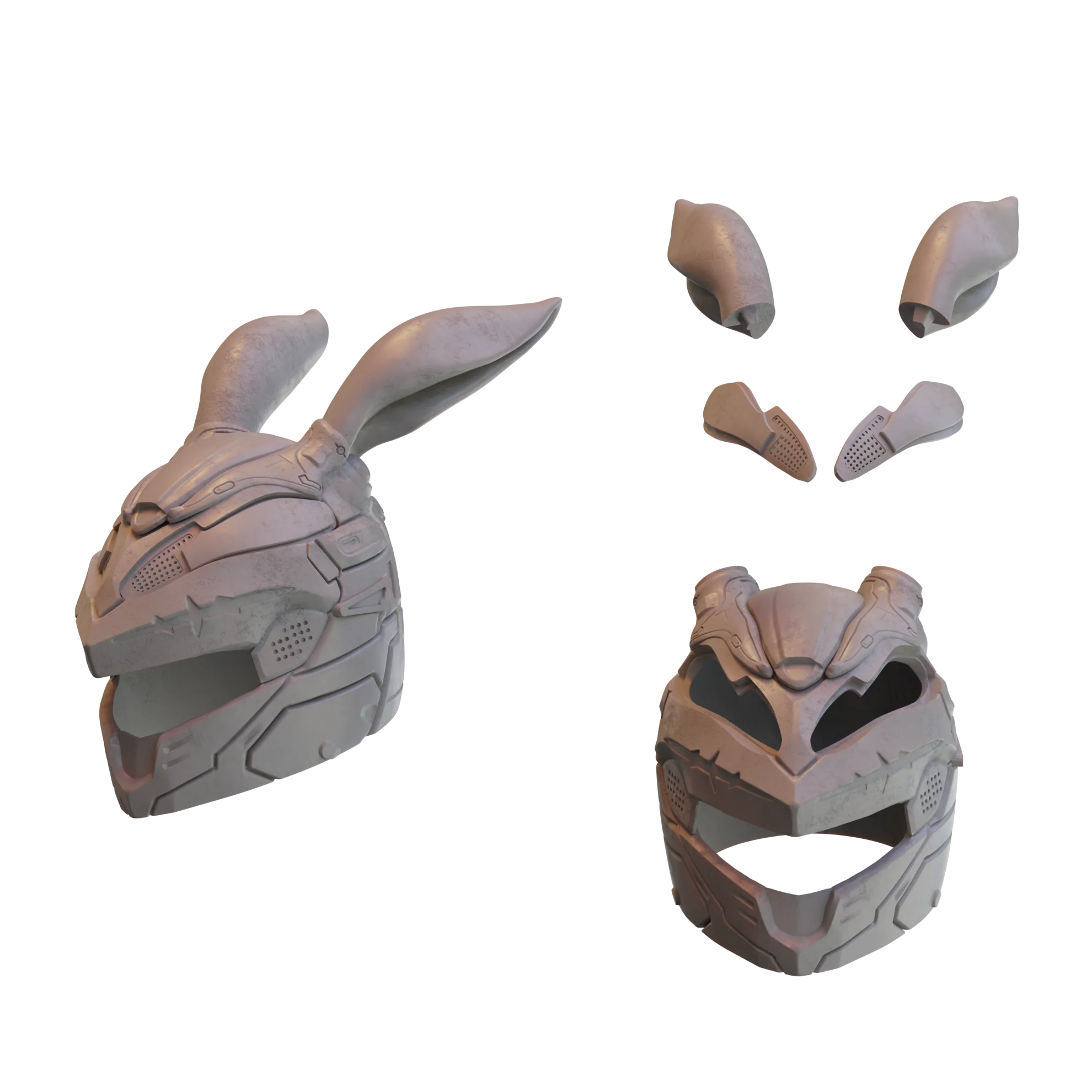 The First Descendant Bunny Helmet - Image 2