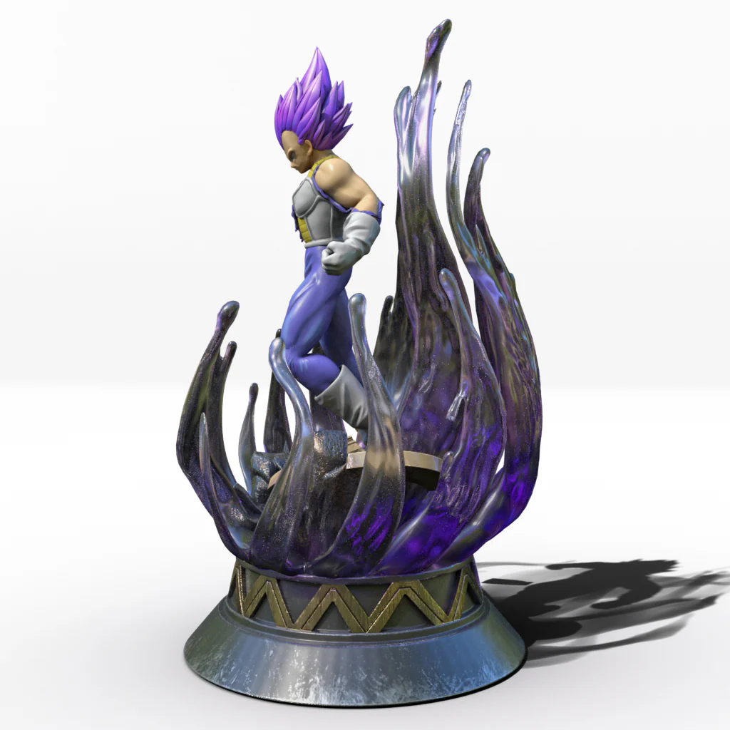 Vegeta Statue STL - Image 5