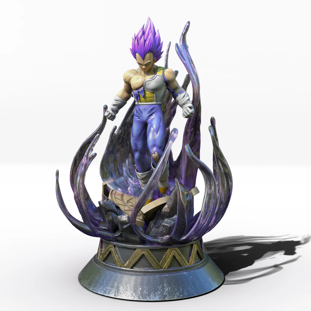 Vegeta Statue STL - Image 6