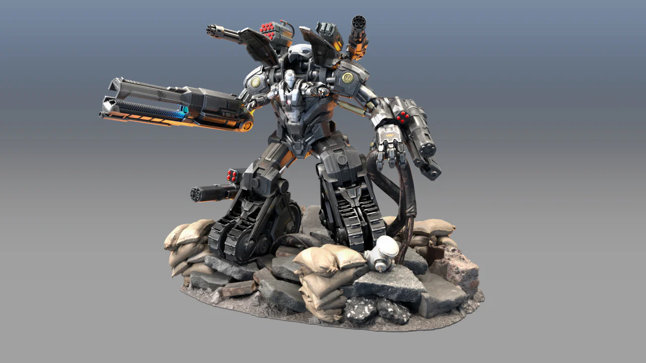 War Machine Tank STL - Image 7