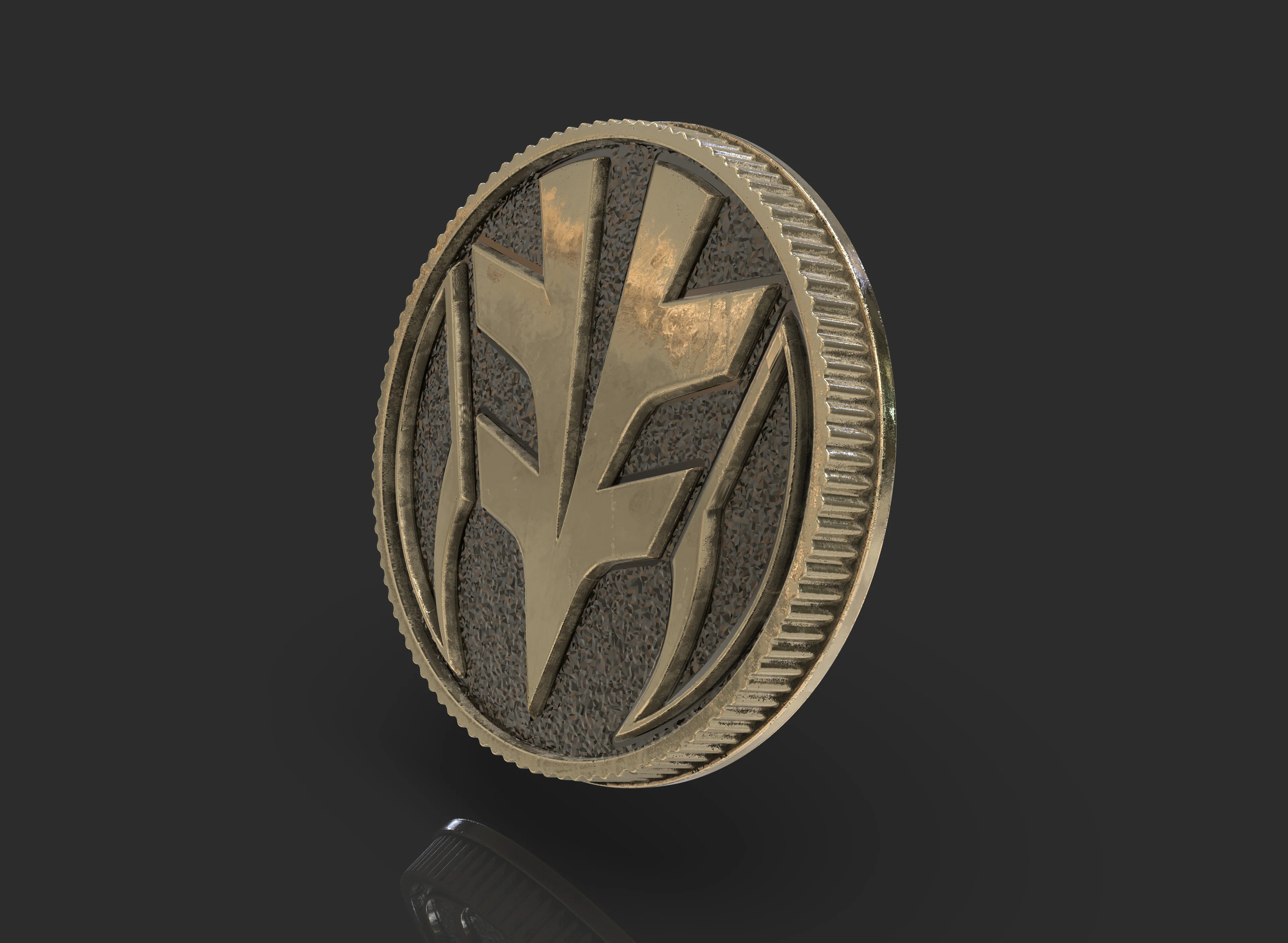 White Tiger Power Ranger Morpher Coin - Image 3