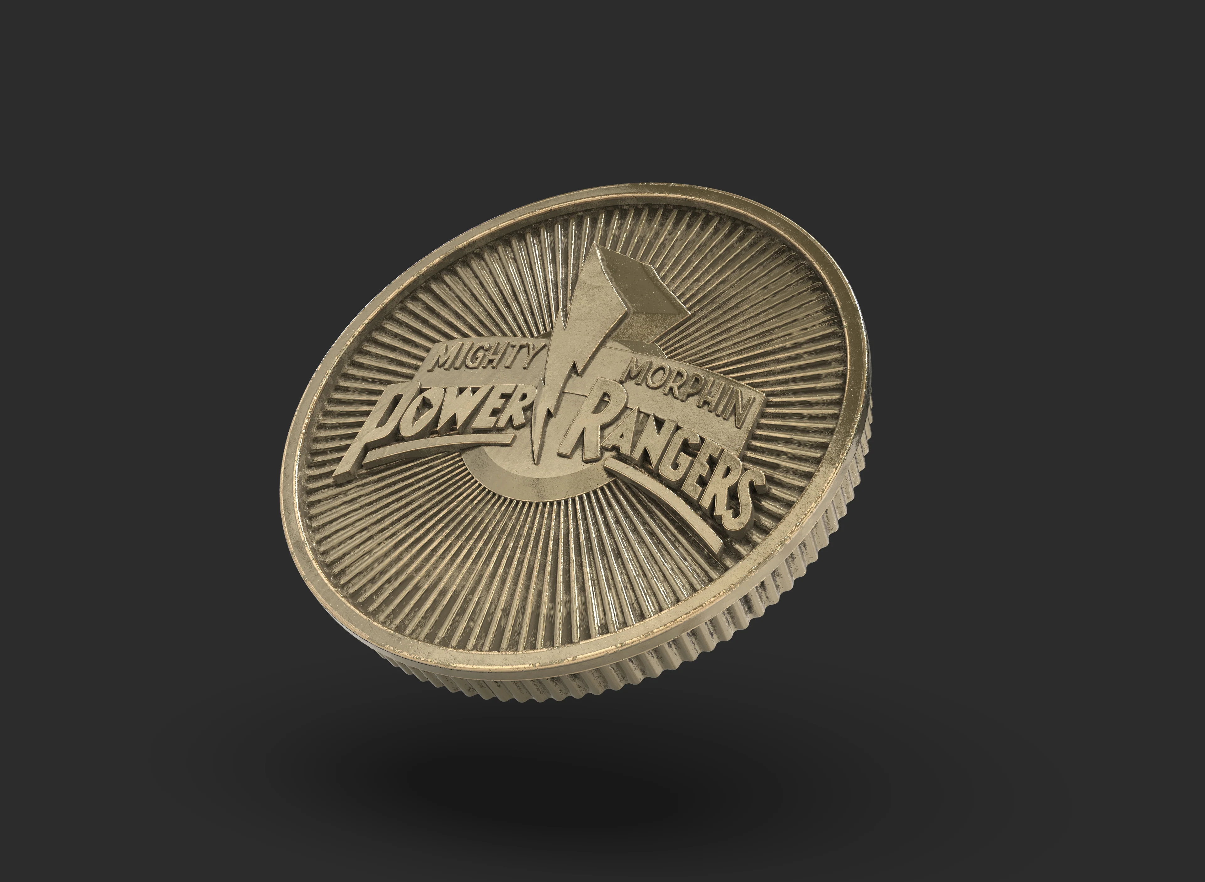 White Tiger Power Ranger Morpher Coin - Image 4